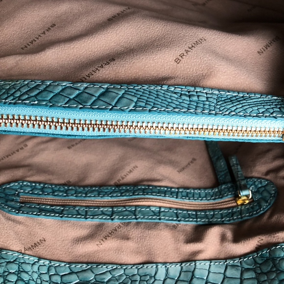 SOLD Brahmin Elisa Astral Satchel Handbag - Picture 5 of 6